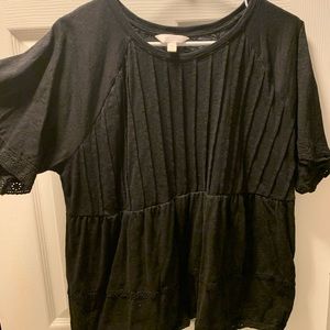 Black lacey blouse